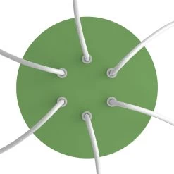 6 Holes - LARGE Round Ceiling Canopy Kit - Rose One System -Home-Lamps 6 holes large round ceiling canopy kit rose one system 14