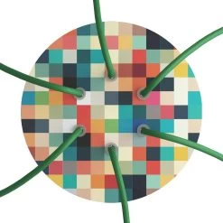 6 Holes - LARGE Round Ceiling Canopy Kit - Rose One System - PROMO -Home-Lamps 6 holes large round ceiling canopy kit rose one system promo 12