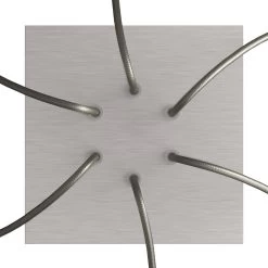 6 Holes - LARGE Square Ceiling Canopy Kit - Rose One System -Home-Lamps 6 holes large square ceiling canopy kit rose one system 11