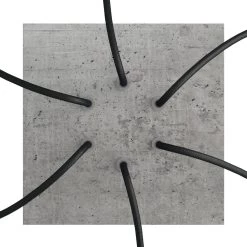 6 Holes - LARGE Square Ceiling Canopy Kit - Rose One System -Home-Lamps 6 holes large square ceiling canopy kit rose one system 16