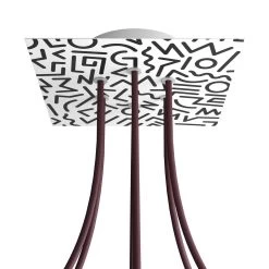 6 Holes - LARGE Square Ceiling Canopy Kit - Rose One System - PROMO -Home-Lamps 6 holes large square ceiling canopy kit rose one system promo 13