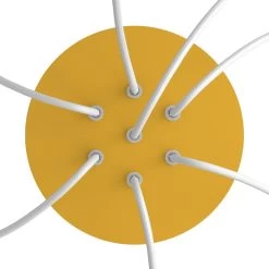 7 Holes - LARGE Round Ceiling Canopy Kit - Rose One System -Home-Lamps 7 holes large round ceiling canopy kit rose one system 4