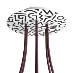 7 Holes - LARGE Round Ceiling Canopy Kit - Rose One System - PROMO -Home-Lamps 7 holes large round ceiling canopy kit rose one system promo 5