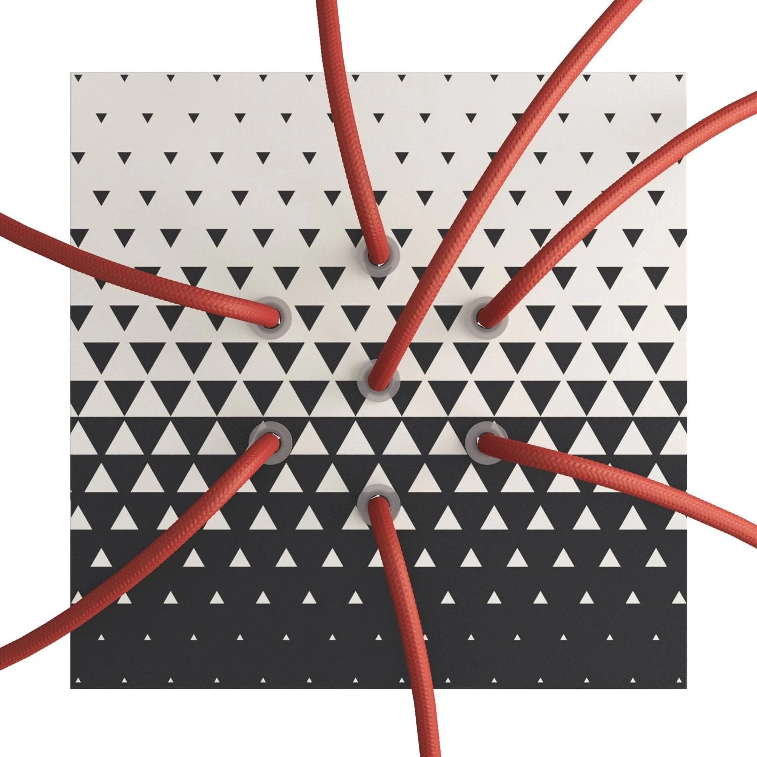 7 Holes - LARGE Square Ceiling Canopy Kit - Rose One System - PROMO 5 7 Holes - LARGE Square Ceiling Canopy Kit - Rose One System - PROMO - Image 3