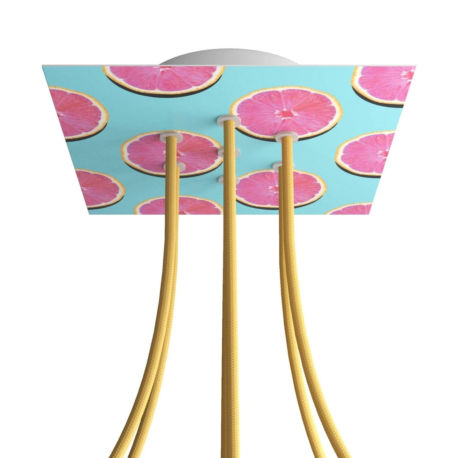 7 Holes - LARGE Square Ceiling Canopy Kit - Rose One System - PROMO 10 7 Holes - LARGE Square Ceiling Canopy Kit - Rose One System - PROMO - Image 8