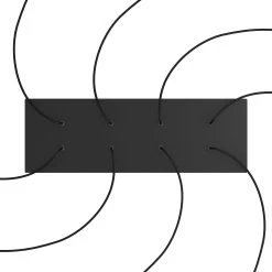 8 Hole - EXTRA LARGE Rectangular Ceiling Canopy Kit - Rose One System, 675 X 225 Mm Cover 25 8 Hole - EXTRA LARGE Rectangular Ceiling Canopy Kit - Rose One System, 675 X 225 Mm Cover -Home-Lamps 8 hole extra large rectangular ceiling canopy kit rose one system 675 x 225 mm cover 3