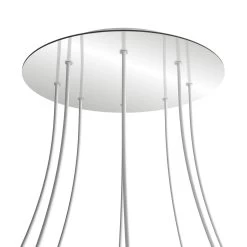 8 Holes - EXTRA LARGE Round Ceiling Canopy Kit - Rose One System -Home-Lamps 8 holes extra large round ceiling canopy kit rose one system 16