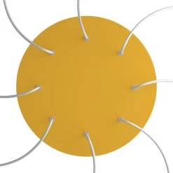 8 Holes - EXTRA LARGE Round Ceiling Canopy Kit - Rose One System -Home-Lamps 8 holes extra large round ceiling canopy kit rose one system 18