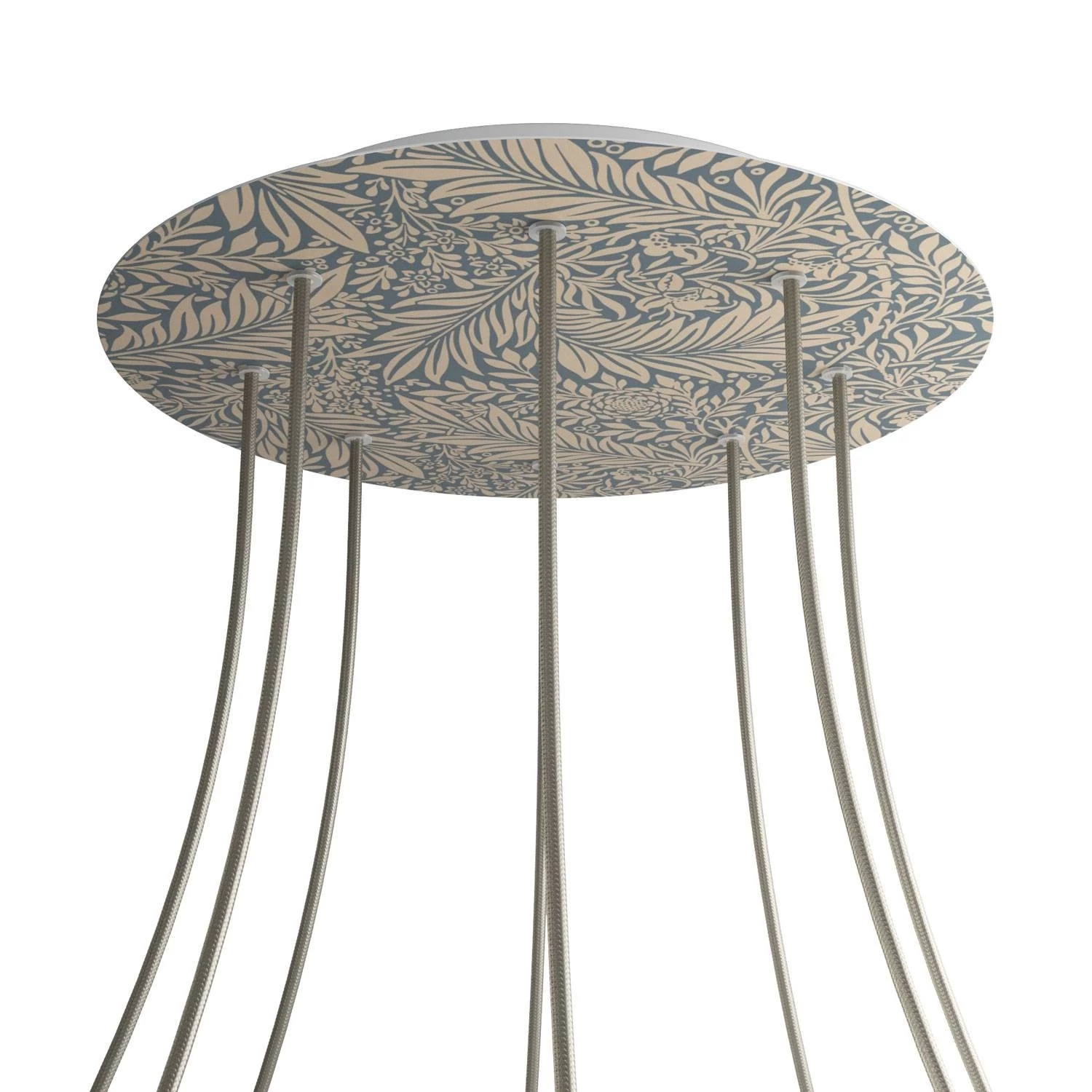 8 Holes - EXTRA LARGE Round Ceiling Canopy Kit - Rose One System - PROMO 13 8 Holes - EXTRA LARGE Round Ceiling Canopy Kit - Rose One System - PROMO - Image 11