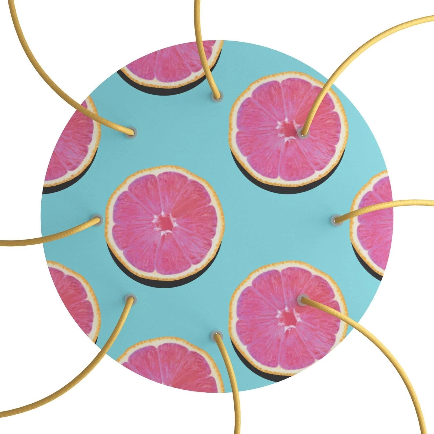 8 Holes - EXTRA LARGE Round Ceiling Canopy Kit - Rose One System - PROMO 6 8 Holes - EXTRA LARGE Round Ceiling Canopy Kit - Rose One System - PROMO - Image 4