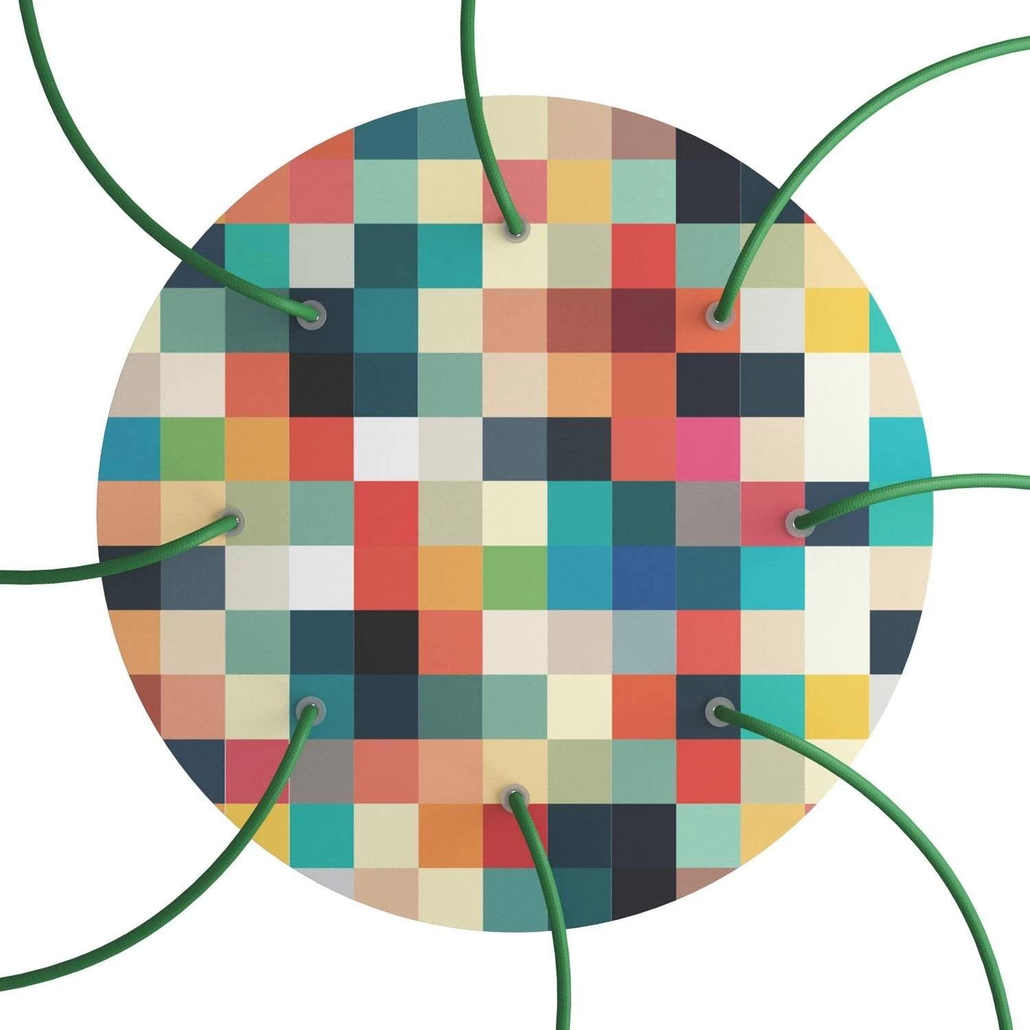 8 Holes - EXTRA LARGE Round Ceiling Canopy Kit - Rose One System - PROMO 11 8 Holes - EXTRA LARGE Round Ceiling Canopy Kit - Rose One System - PROMO - Image 9