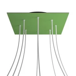 8 Holes - EXTRA LARGE Square Ceiling Canopy Kit - Rose One System -Home-Lamps 8 holes extra large square ceiling canopy kit rose one system 5