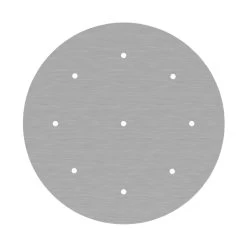 9 Holes - EXTRA LARGE Round Ceiling Canopy Kit - Rose One System -Home-Lamps 9 holes extra large round ceiling canopy kit rose one system 18