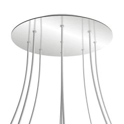 9 Holes - EXTRA LARGE Round Ceiling Canopy Kit - Rose One System -Home-Lamps 9 holes extra large round ceiling canopy kit rose one system 4