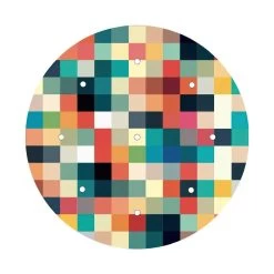 9 Holes - EXTRA LARGE Round Ceiling Canopy Kit - Rose One System - PROMO -Home-Lamps 9 holes extra large round ceiling canopy kit rose one system promo 8