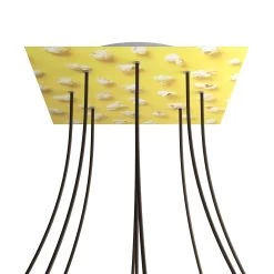 9 Holes - EXTRA LARGE Square Ceiling Canopy Kit - Rose One System - PROMO 35 9 Holes - EXTRA LARGE Square Ceiling Canopy Kit - Rose One System - PROMO -Home-Lamps 9 holes extra large square ceiling canopy kit rose one system promo 16