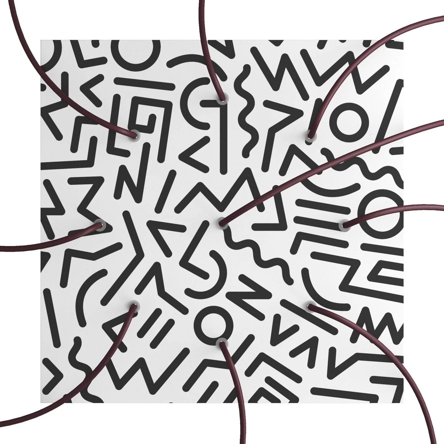 9 Holes - EXTRA LARGE Square Ceiling Canopy Kit - Rose One System - PROMO 11 9 Holes - EXTRA LARGE Square Ceiling Canopy Kit - Rose One System - PROMO - Image 9