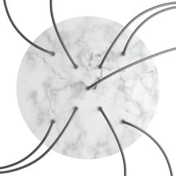 9 X-Shaped Holes - EXTRA LARGE Round Ceiling Canopy Kit - Rose One System -Home-Lamps 9 x shaped holes extra large round ceiling canopy kit rose one system 9