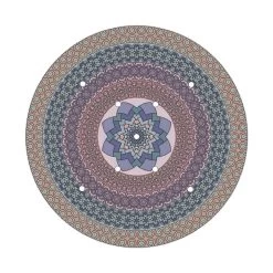 9 X-Shaped Holes - EXTRA LARGE Round Ceiling Canopy Kit - Rose One System - PROMO -Home-Lamps 9 x shaped holes extra large round ceiling canopy kit rose one system promo 7