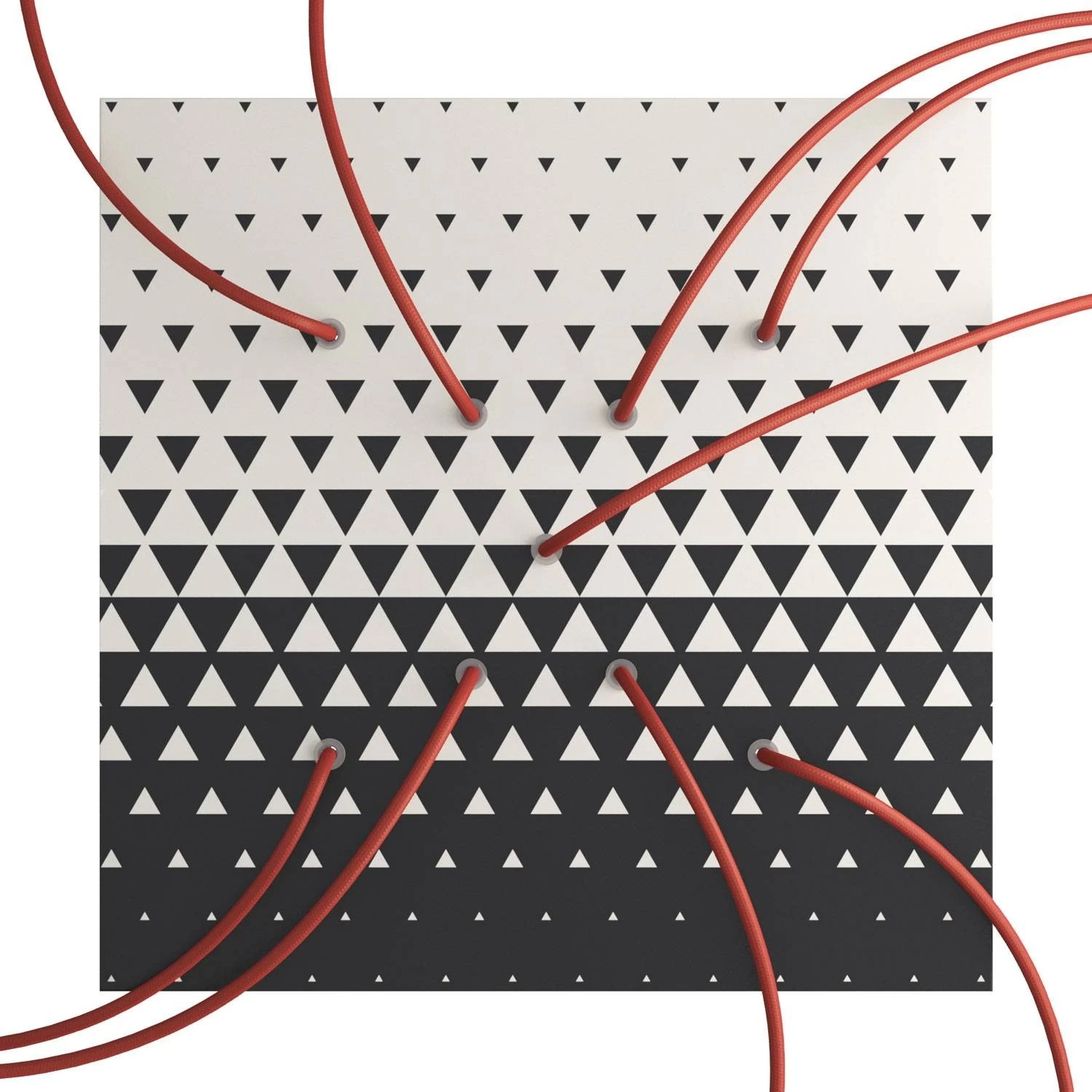 9 X-shaped Holes - EXTRA LARGE Square Ceiling Canopy Kit - Rose One System - PROMO 14 9 X-shaped Holes - EXTRA LARGE Square Ceiling Canopy Kit - Rose One System - PROMO - Image 12