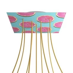 9 X-shaped Holes - EXTRA LARGE Square Ceiling Canopy Kit - Rose One System - PROMO 33 9 X-shaped Holes - EXTRA LARGE Square Ceiling Canopy Kit - Rose One System - PROMO -Home-Lamps 9 x shaped holes extra large square ceiling canopy kit rose one system promo 14