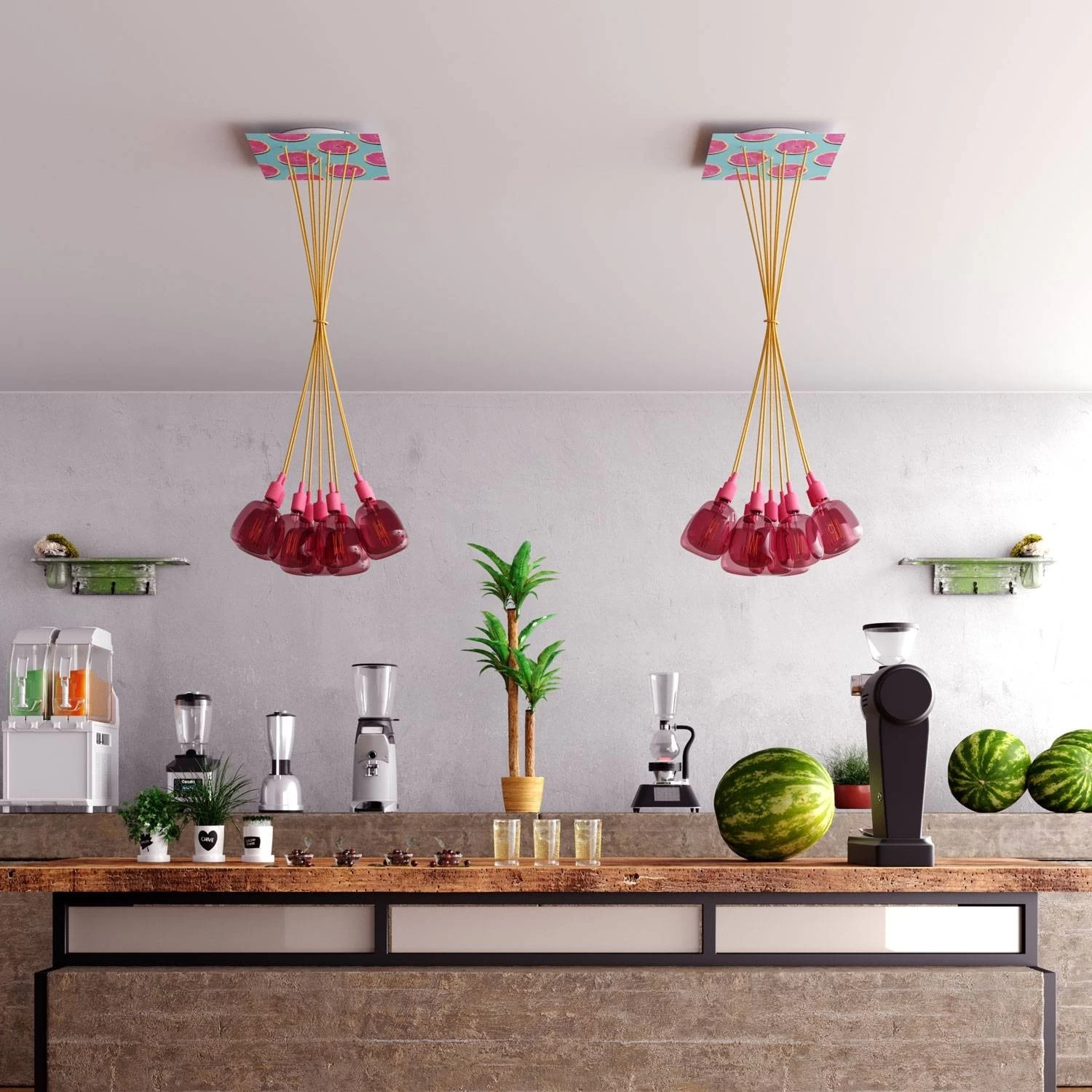 9 X-shaped Holes - EXTRA LARGE Square Ceiling Canopy Kit - Rose One System - PROMO 5 9 X-shaped Holes - EXTRA LARGE Square Ceiling Canopy Kit - Rose One System - PROMO - Image 3