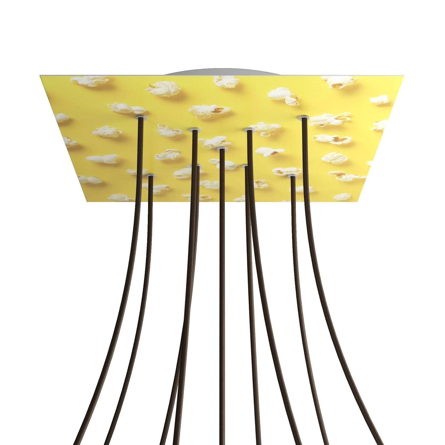 9 X-shaped Holes - EXTRA LARGE Square Ceiling Canopy Kit - Rose One System - PROMO 8 9 X-shaped Holes - EXTRA LARGE Square Ceiling Canopy Kit - Rose One System - PROMO - Image 6