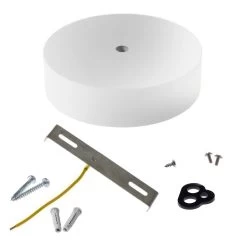 Wooden Ceiling Canopy Kit - For Pendant Light Cable -Home-Lamps Wooden ceiling canopy kit for pendant light cable 5