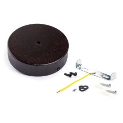 Wooden Ceiling Canopy Kit - For Pendant Light Cable -Home-Lamps Wooden ceiling canopy kit for pendant light cable 7