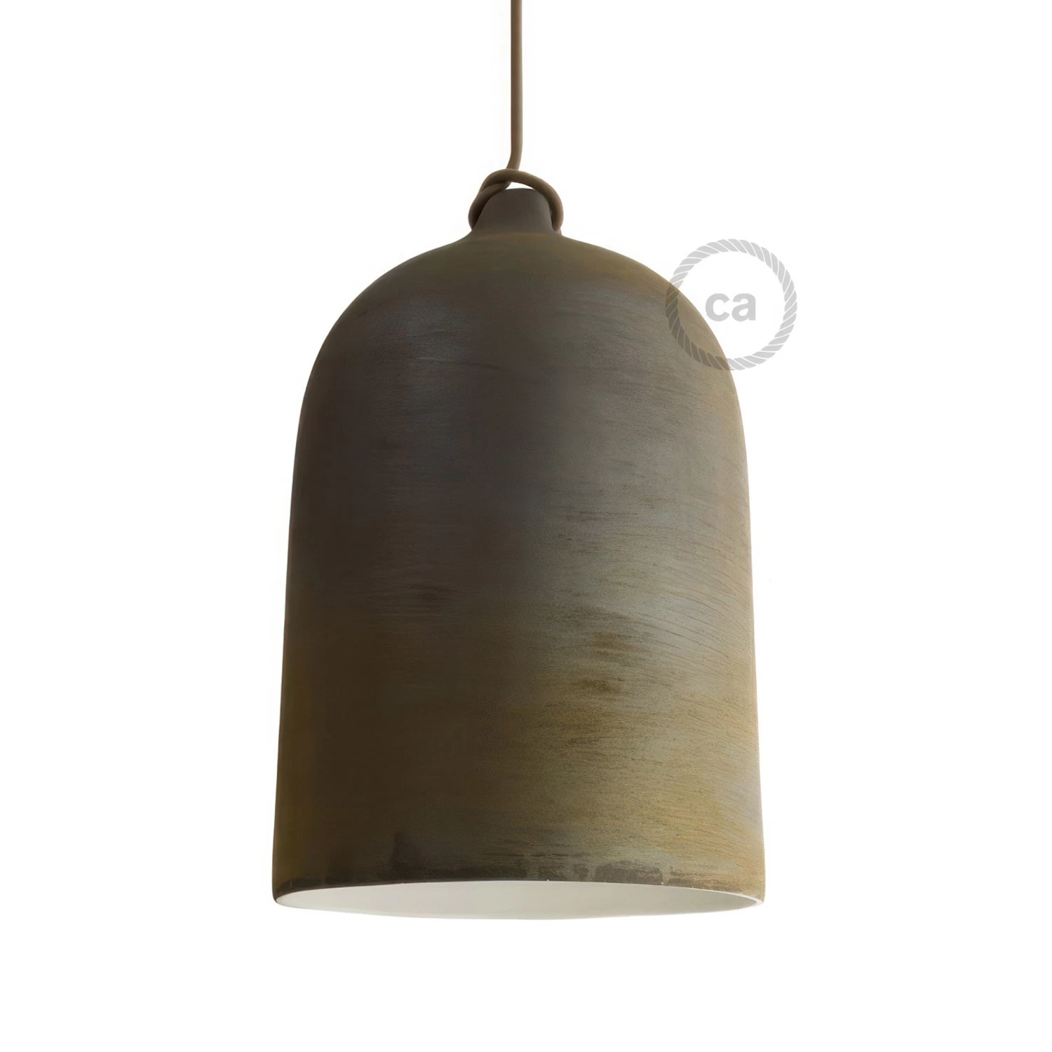 Bell XL Ceramic Lampshade For Suspension - Made In Italy 16 Bell XL Ceramic Lampshade For Suspension - Made In Italy - Image 14