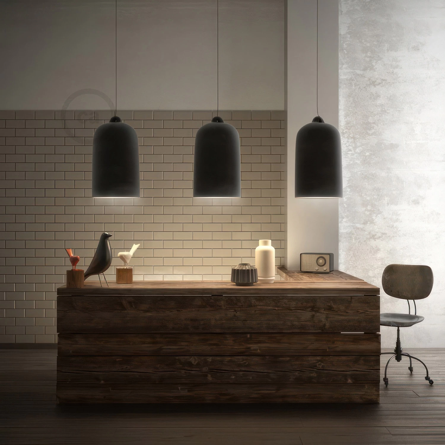 Bell XL Ceramic Lampshade For Suspension - Made In Italy 19 Bell XL Ceramic Lampshade For Suspension - Made In Italy - Image 17