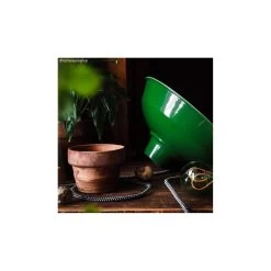 Bistrot Lampshade In Polished Metal With E26 Fitting, 30 Cm Diameter