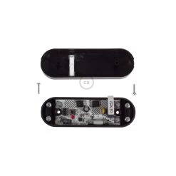 Black Inline Dimmer Switch