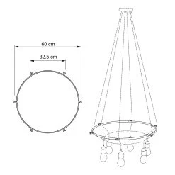 Cage Circle - Structure For Lamps -Home-Lamps cage circle structure for lamps 9