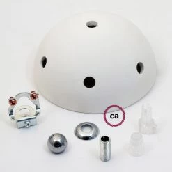 Ceramic 7-hole Ceiling Canopy Kit -Home-Lamps ceramic 7 hole ceiling canopy kit 16