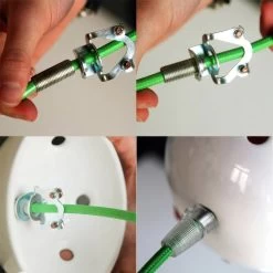 Ceramic 7-hole Ceiling Canopy Kit -Home-Lamps ceramic 7 hole ceiling canopy kit 3