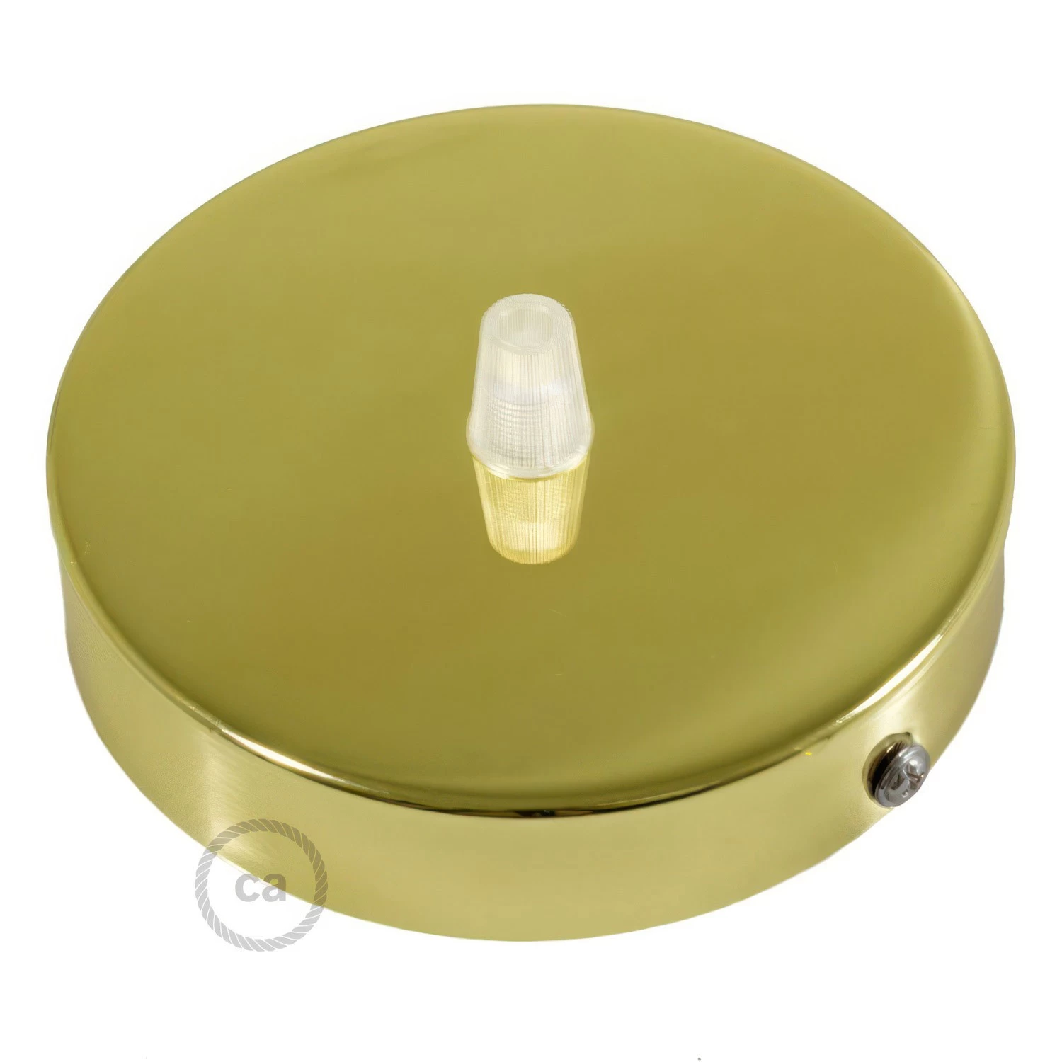 Classic 1-hole Round Metal Ceiling Canopy Kit 9 Classic 1-hole Round Metal Ceiling Canopy Kit - Image 7