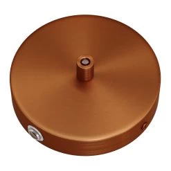 Classic 2 Side Hole Round Metal Ceiling Canopy Kit - Center Hole & 2 Side Holes -Home-Lamps classic 2 side hole round metal ceiling canopy kit center hole 2 side holes 14