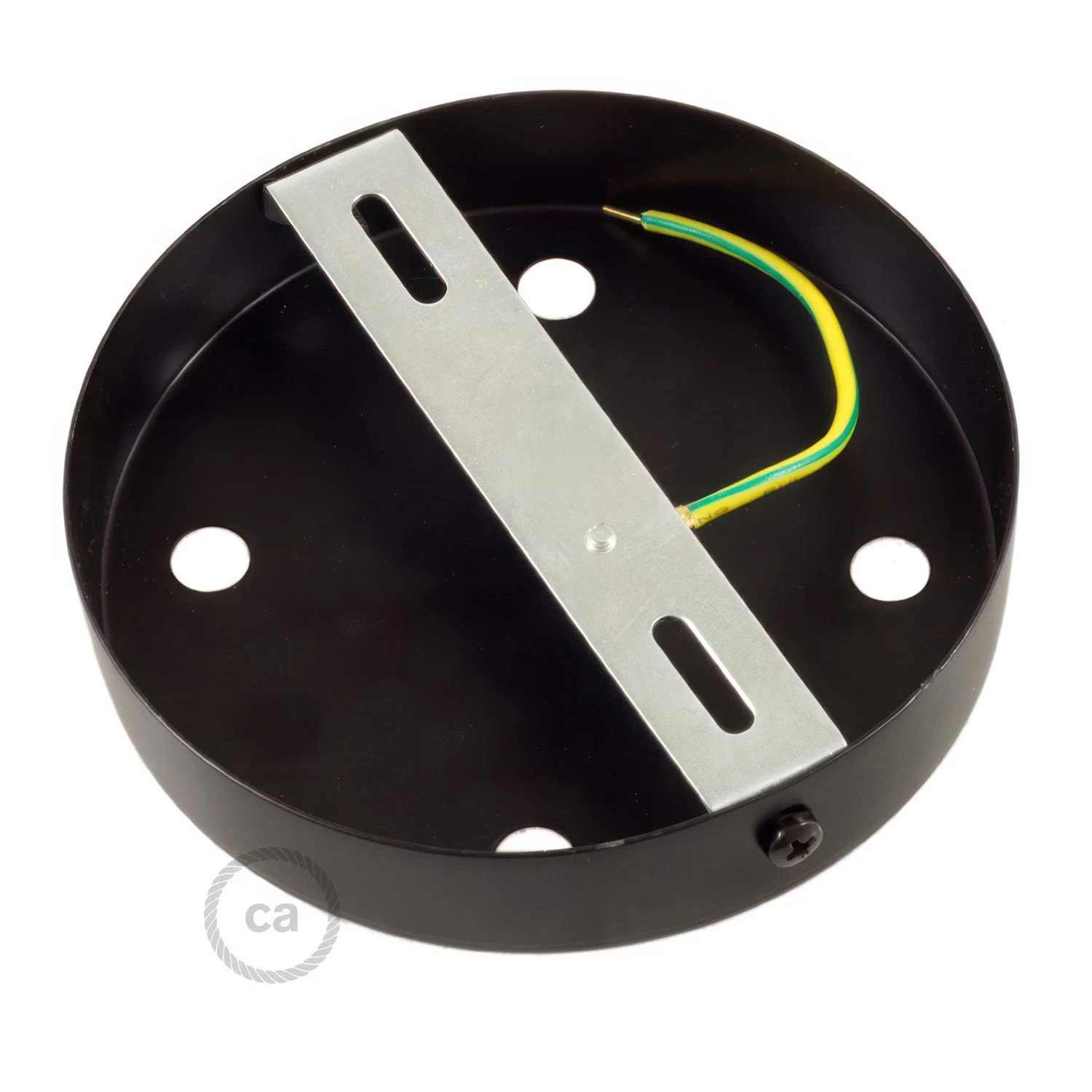 Classic 4-hole Round Metal Ceiling Canopy Kit 18 Classic 4-hole Round Metal Ceiling Canopy Kit - Image 16