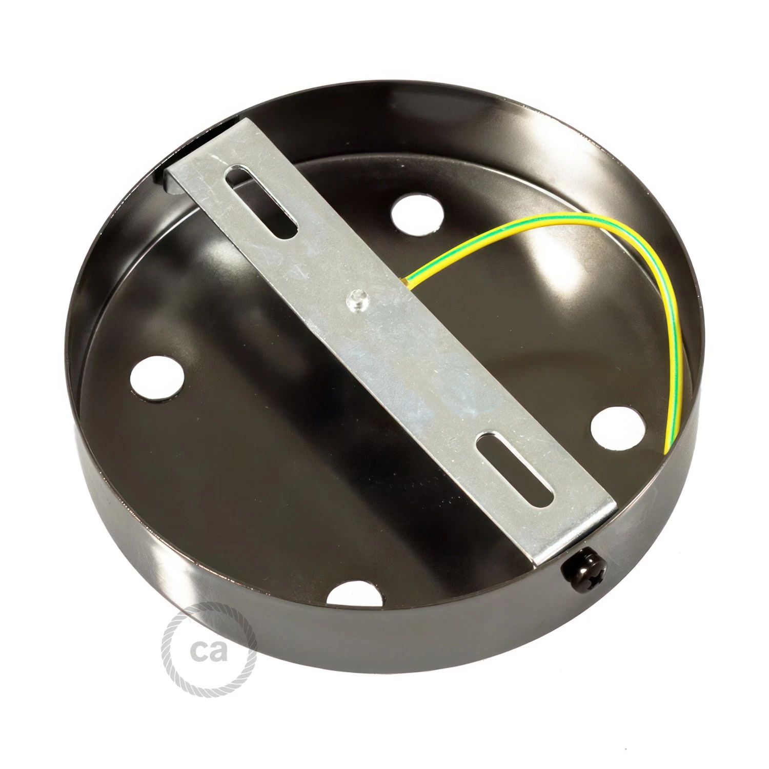 Classic 4-hole Round Metal Ceiling Canopy Kit 20 Classic 4-hole Round Metal Ceiling Canopy Kit - Image 18