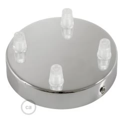 Classic 4-hole Round Metal Ceiling Canopy Kit 26 Classic 4-hole Round Metal Ceiling Canopy Kit -Home-Lamps classic 4 hole round metal ceiling canopy kit 4