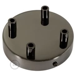 Classic 4-hole Round Metal Ceiling Canopy Kit 30 Classic 4-hole Round Metal Ceiling Canopy Kit -Home-Lamps classic 4 hole round metal ceiling canopy kit 8