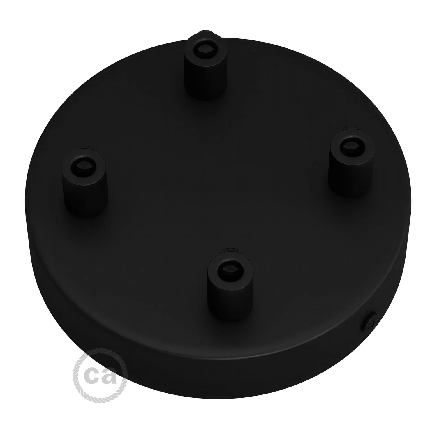 Classic 4-hole Round Metal Ceiling Canopy Kit 12 Classic 4-hole Round Metal Ceiling Canopy Kit - Image 10