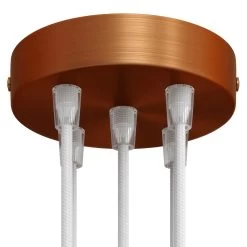 Classic 5-hole Round Metal Ceiling Canopy Kit -Home-Lamps classic 5 hole round metal ceiling canopy kit 14