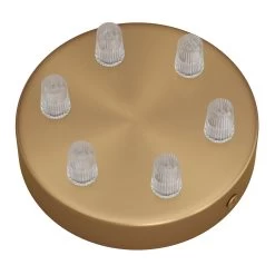 Classic 6-hole Round Metal Ceiling Canopy Kit -Home-Lamps classic 6 hole round metal ceiling canopy kit 15