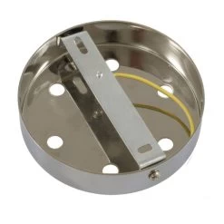 Classic 6-hole Round Metal Ceiling Canopy Kit -Home-Lamps classic 6 hole round metal ceiling canopy kit 19