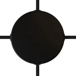 Classic Round Metal Ceiling Canopy Kit - Blank With 4 Side Holes -Home-Lamps classic round metal ceiling canopy kit blank with 4 side holes 5