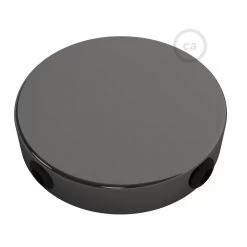 Classic Round Metal Ceiling Canopy Kit - Blank With 4 Side Holes -Home-Lamps classic round metal ceiling canopy kit blank with 4 side holes 6