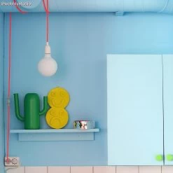 Clear Double Pole In-line On/Off Switch