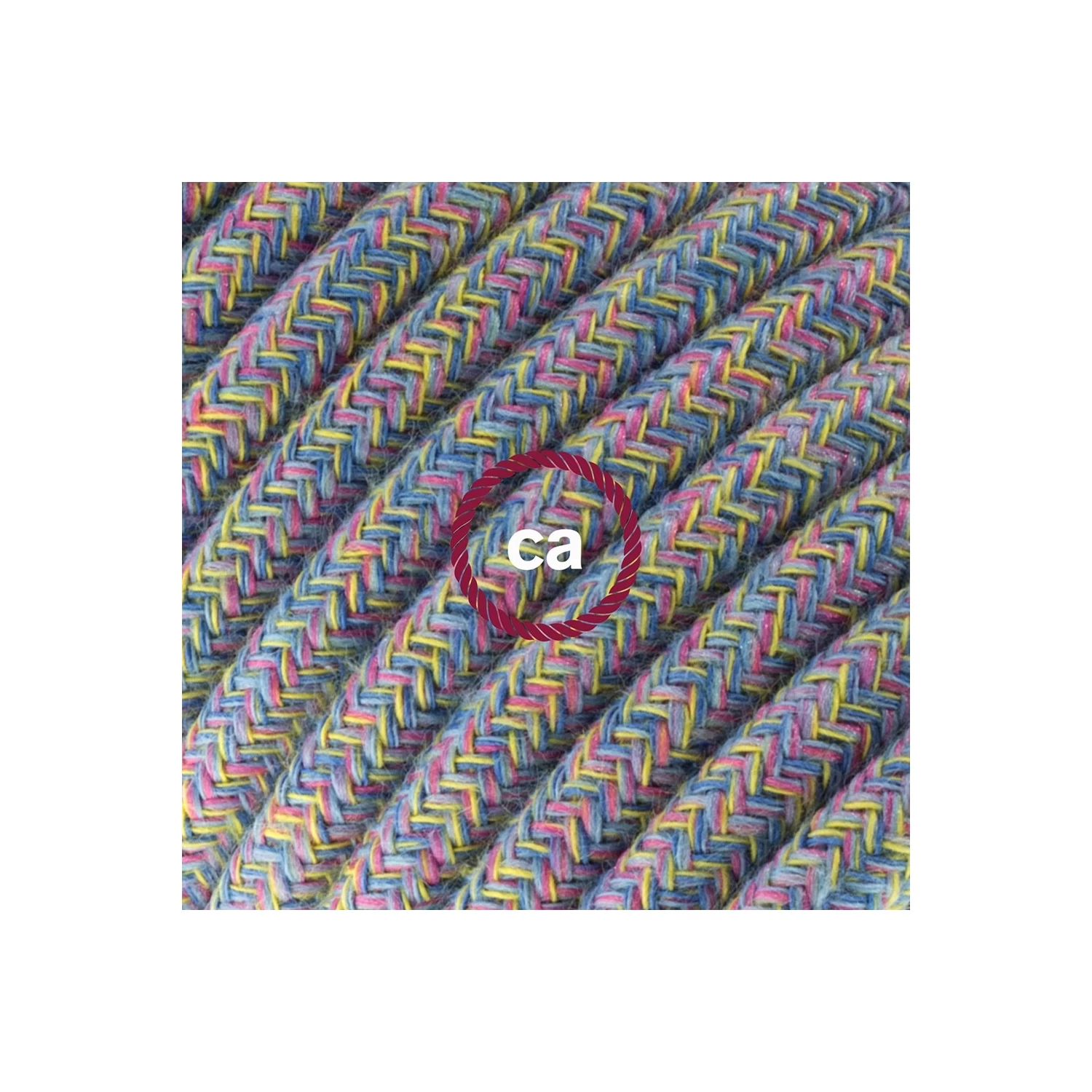 Cord-set - RX09 Lollipop Cotton Covered Round Cable 4 Cord-set - RX09 Lollipop Cotton Covered Round Cable - Image 2